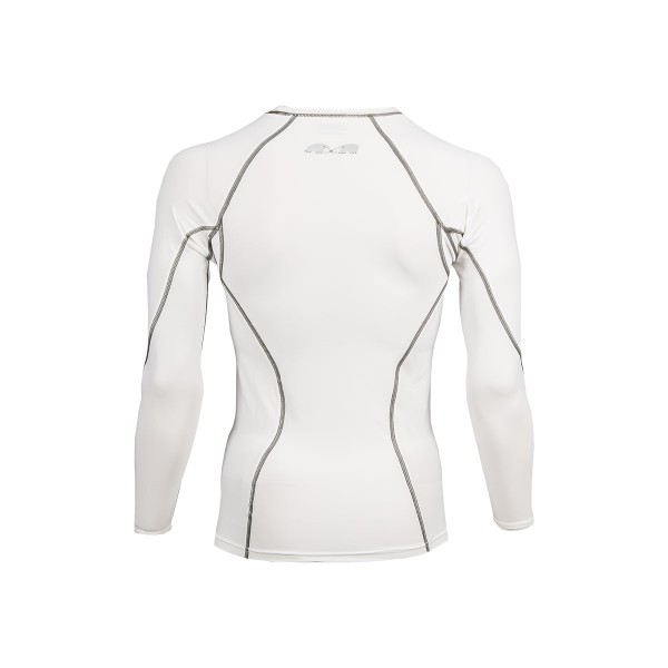 UNDERSHIRT LANGARM, WEISS, S